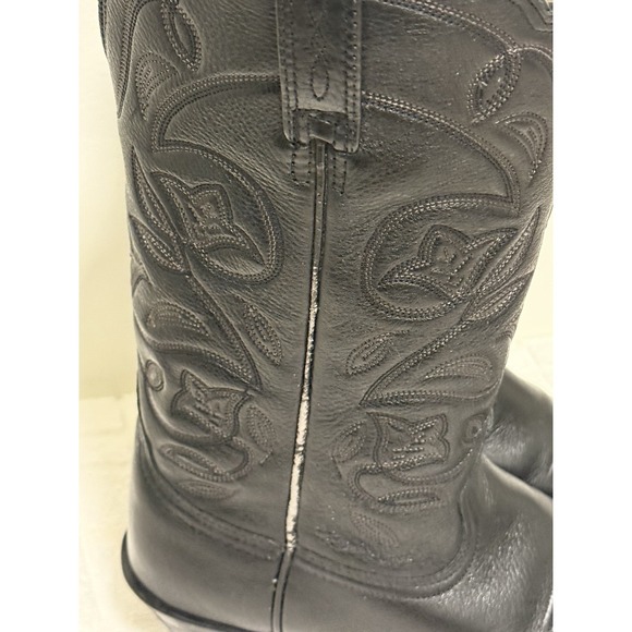 ARIAT BLACK HERITAGE WESTERN BOOTS WOMENS 7 B - Picture 5 of 8